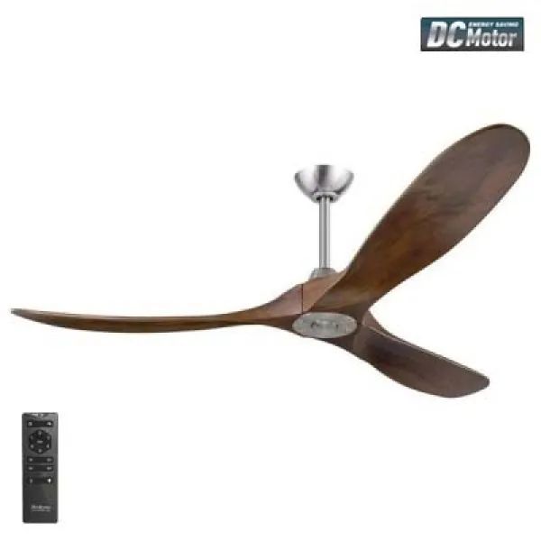 Quạt trần trang trí Airfusion Akmani DCF-FS52930 màu gỗ nhạt