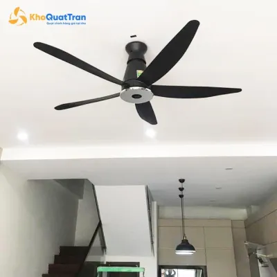 Quạt trần 5 cánh Panasonic DC F-60XDN đen