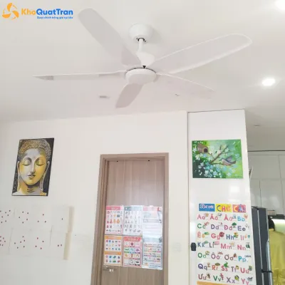 Quạt trần Airfusion 0717w Cánh Trắng