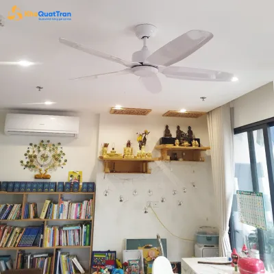 Quạt trần Airfusion 0717w Cánh Trắng