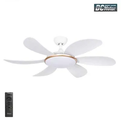 Quạt trần Airfusion Akamani 06w - có đèn